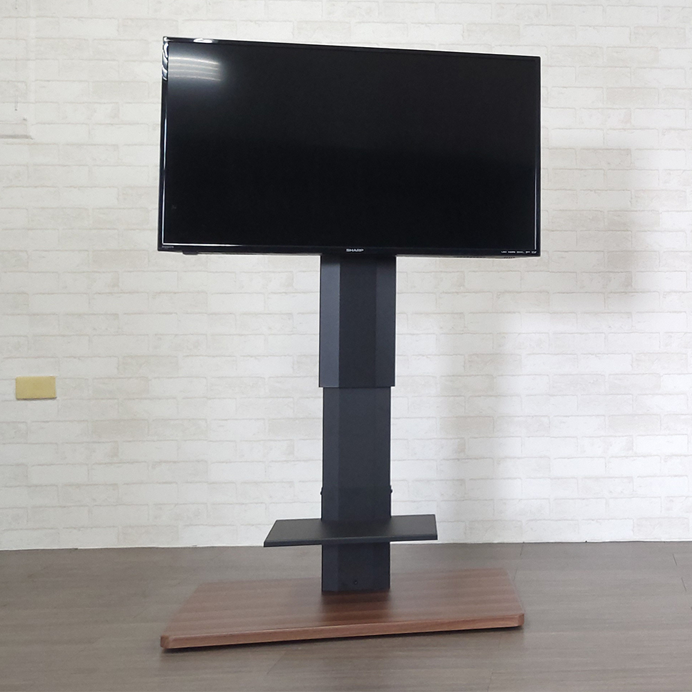 【H&R安室家】台製氣壓式升降電視架(電視立架/落地架/螢幕支架/移動電視架), , large