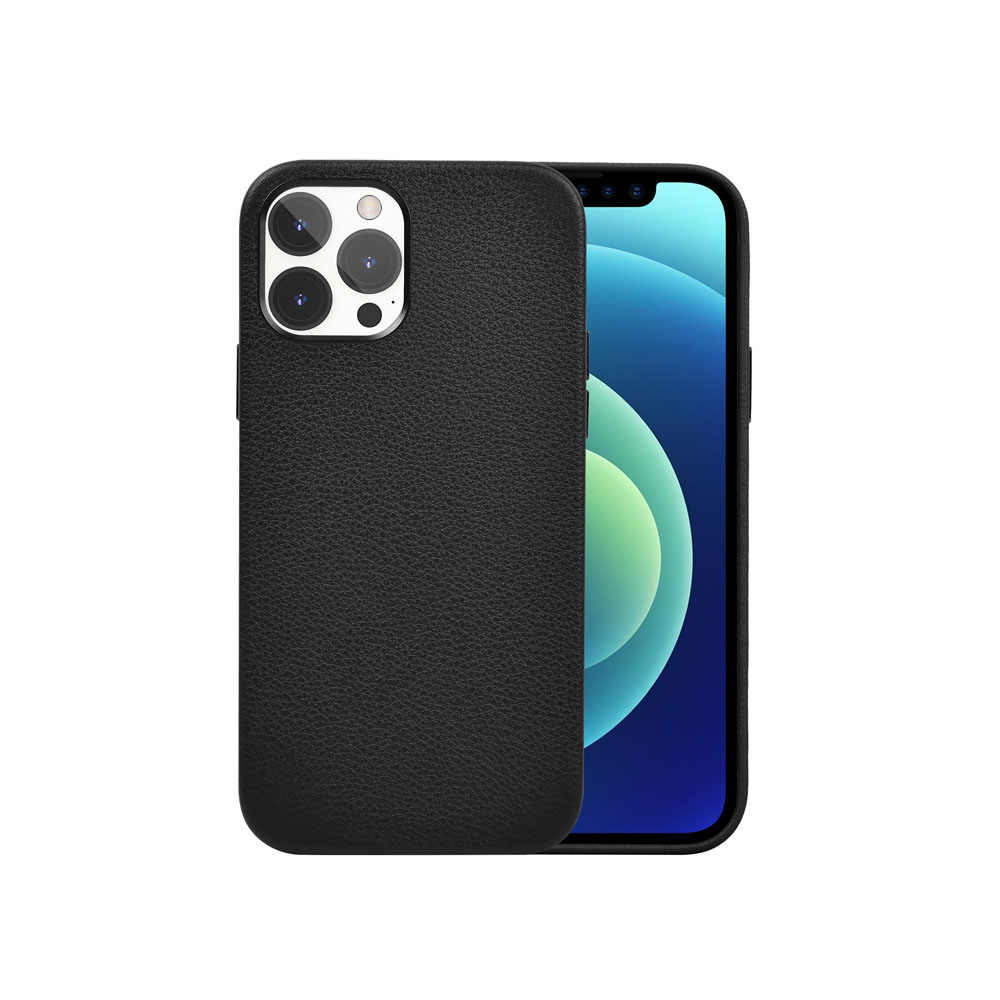 【WiWU】真皮手機殼 iPhone13 Pro-黑色, , large