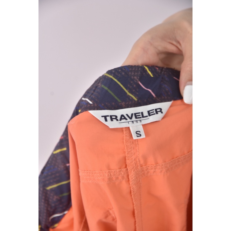 (M) traveler羊毛羊毛亮橘色長褲二手衣, , large