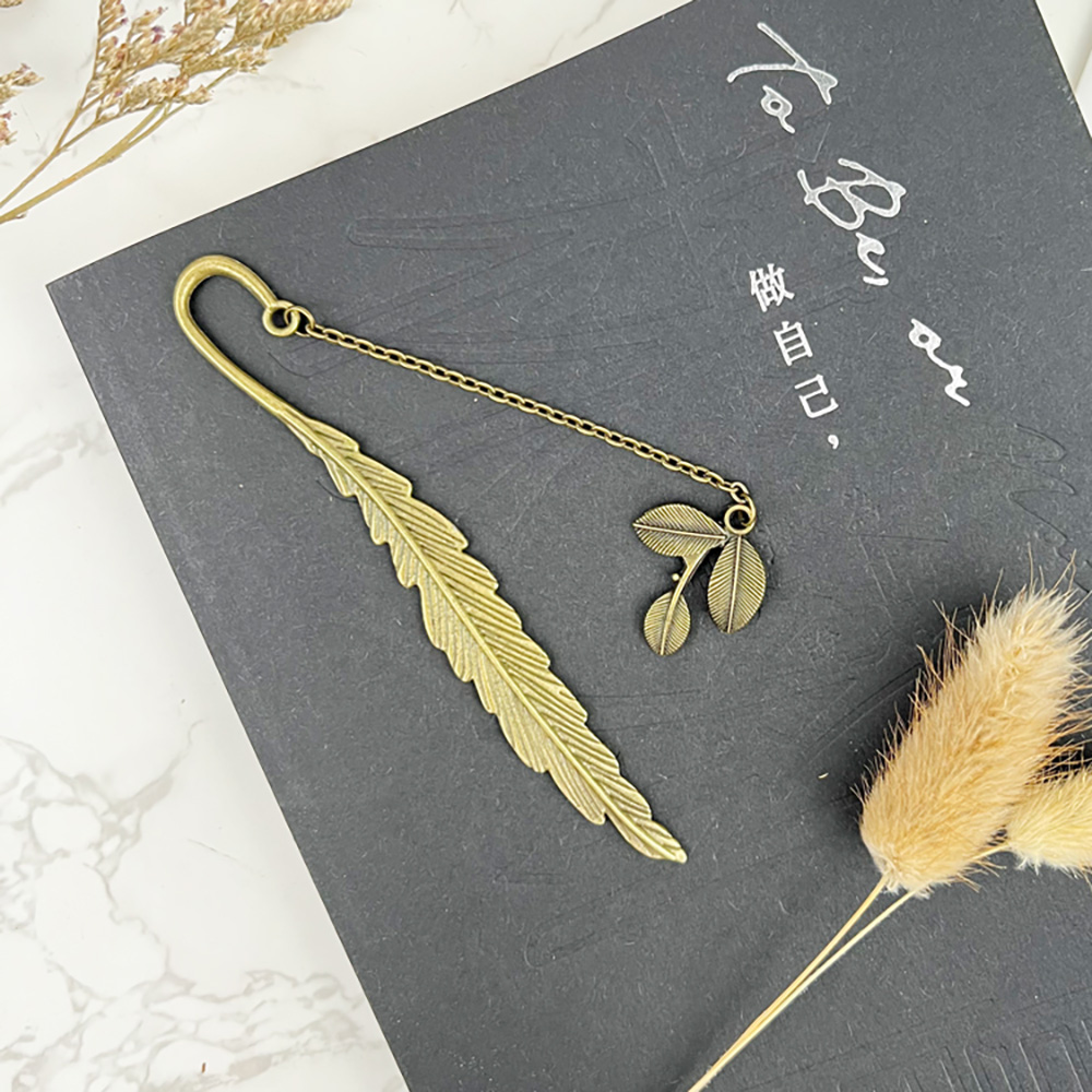metal-feather-bookmark, , large