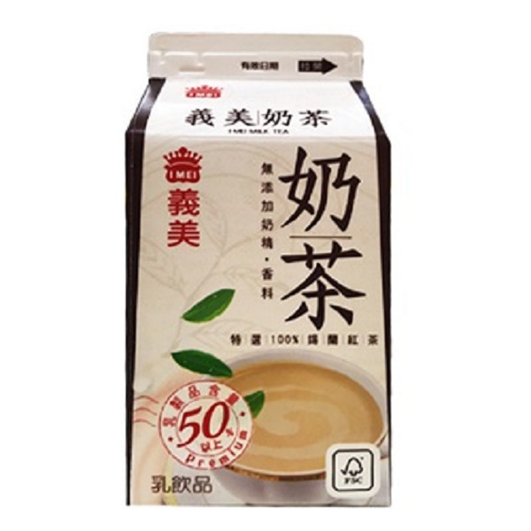 義美奶茶400ml, , large