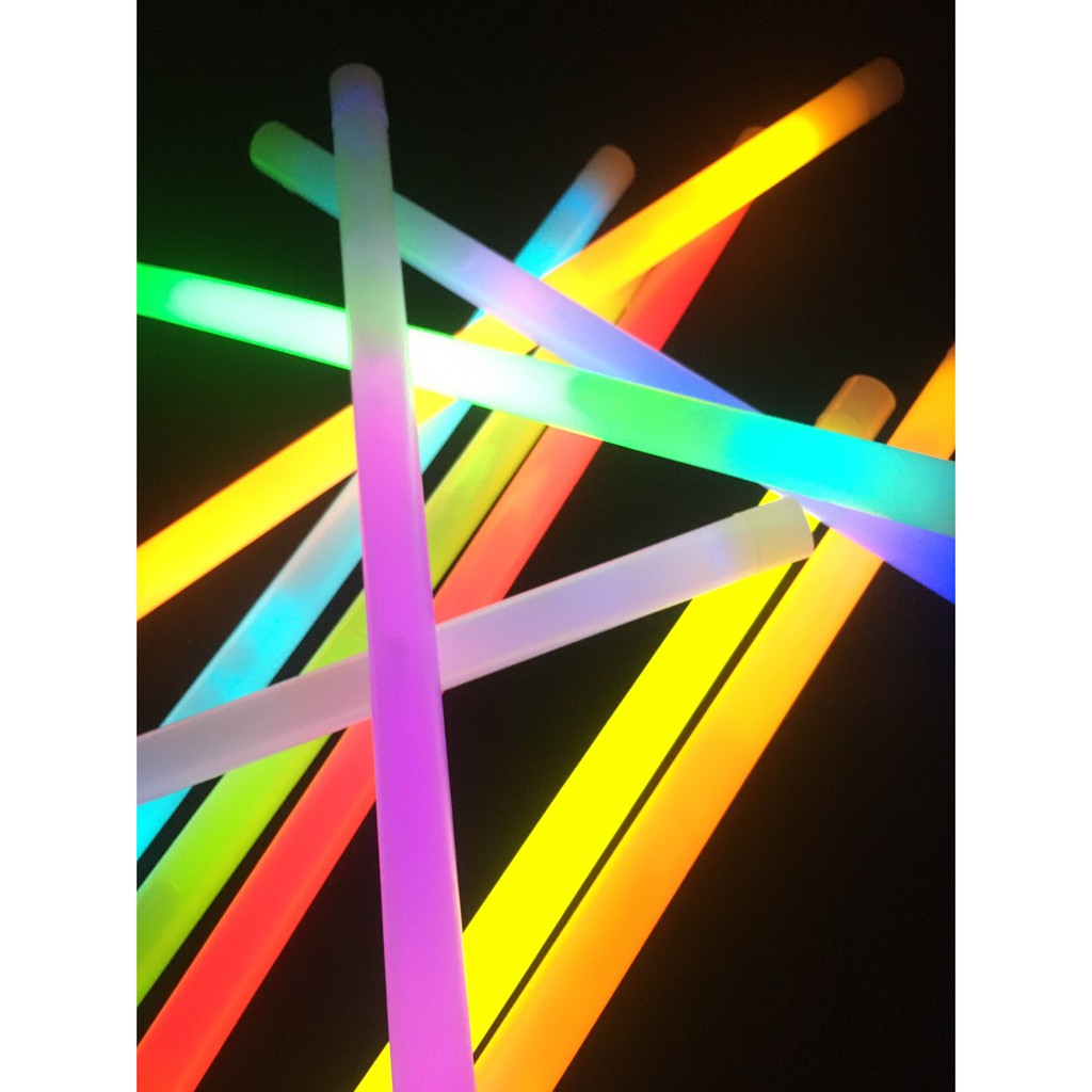 [冠岱]台灣製15吋螢光棒  385mm 大支螢光棒 鼓棒 排字 生存遊戲 發光棒 夜光棒 (20入散裝包賣場) 台灣製造, , large