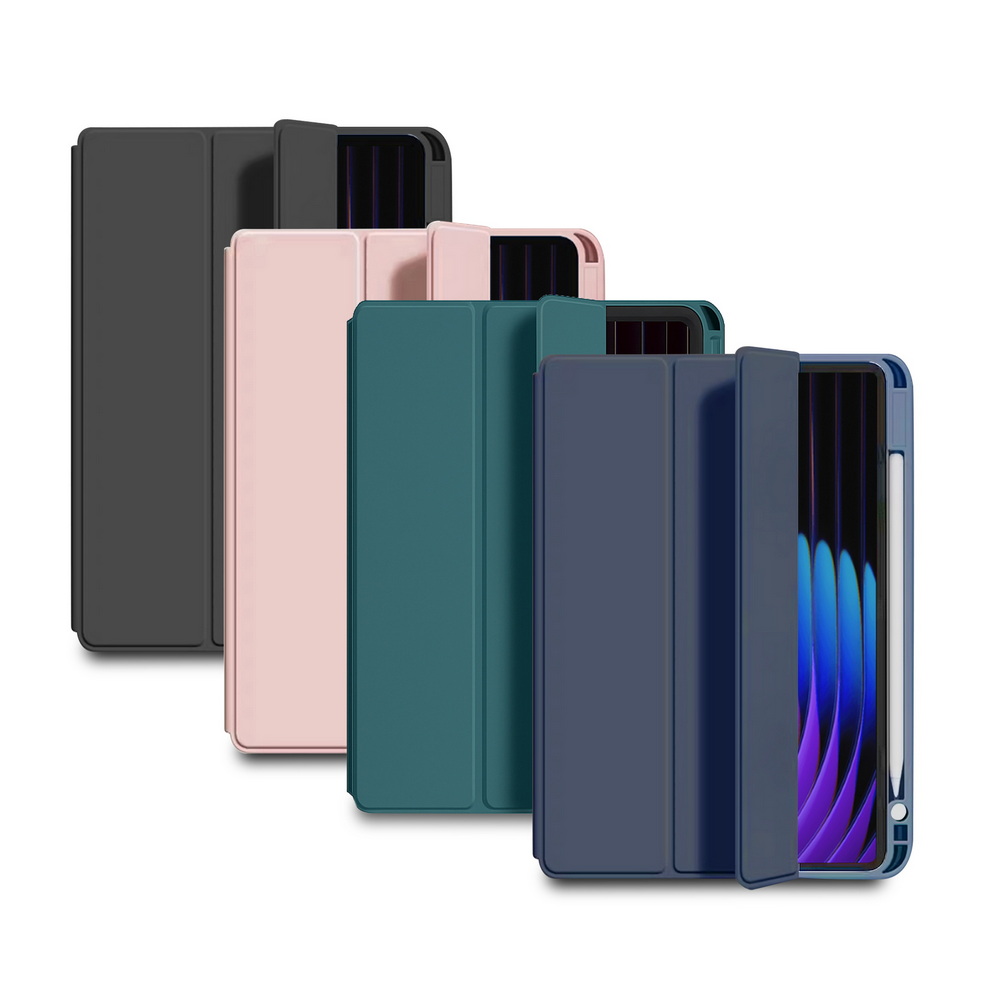 【RD90三折星盾款】紅米平板Redmi Pad2 11吋保護皮套(內置筆槽), , large