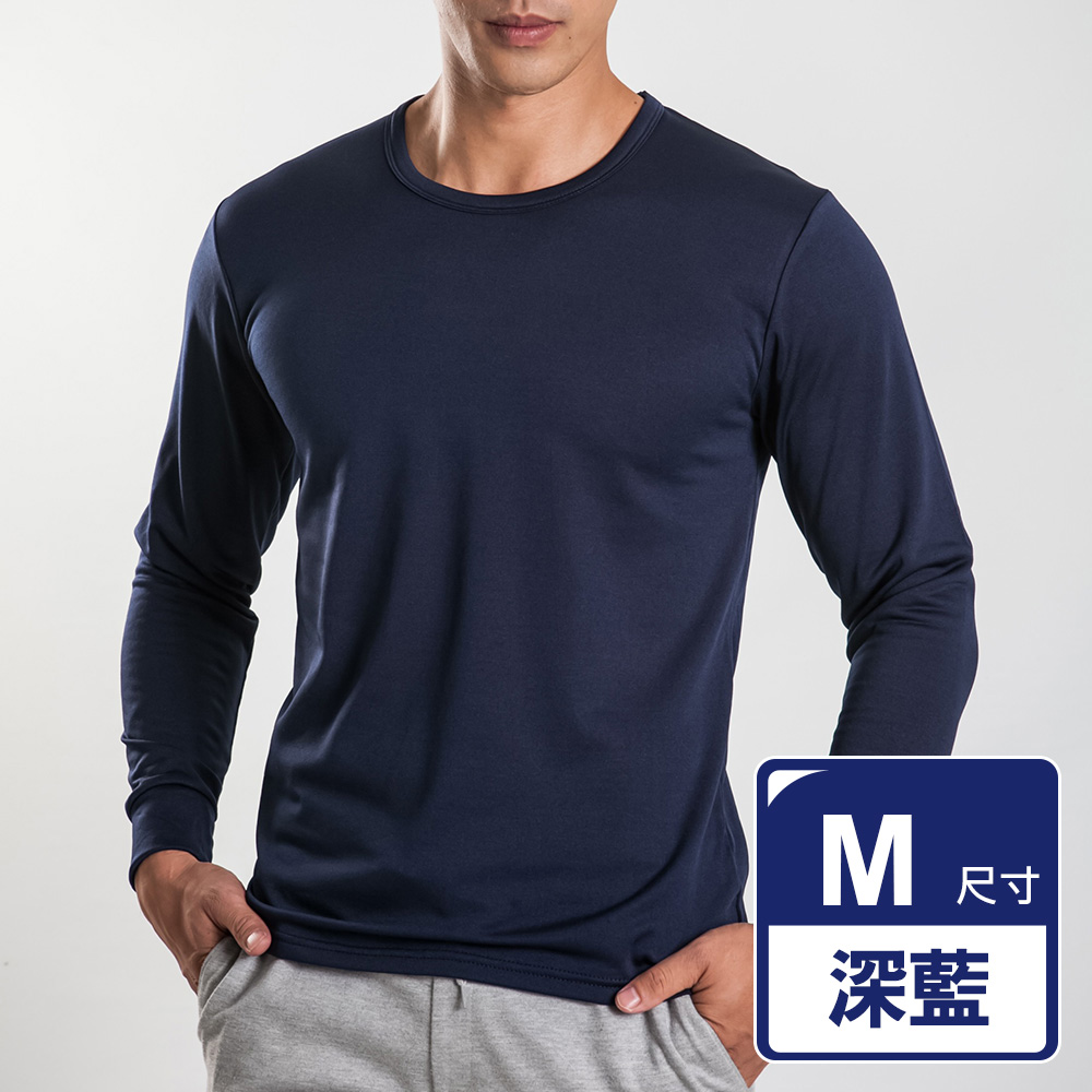 Drawstring Fleece Warm Jacket_Crew Neck_Men's_Gray, , large