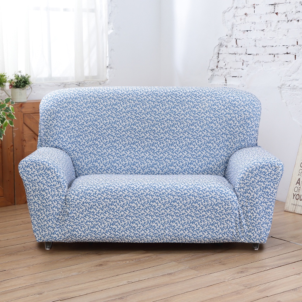 【歐卓拉】海洋奇蹟棉柔彈性沙發套-1人座/2人座/3人座/1+2+3人座 2件再折 萬用沙發罩彈性防滑全包, , large