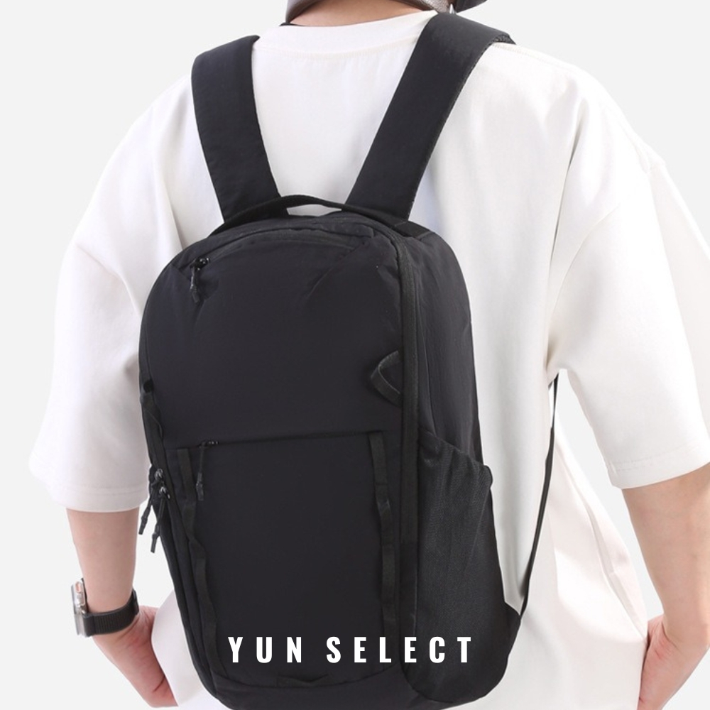 【YUNJOIN】Sohna 輕野漫行後背包｜韓版大容量 輕量設計 通勤/商務/旅行/健行 筆電收納 多隔層 可插行李箱, , large