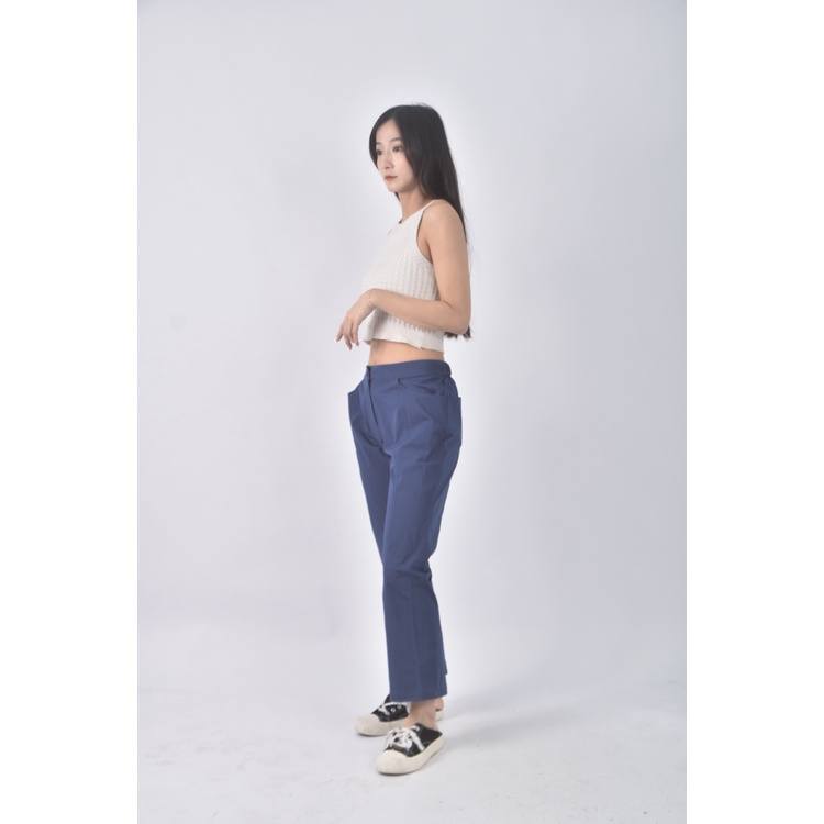 (XL) shia yu lin藍色長褲二手衣, , large