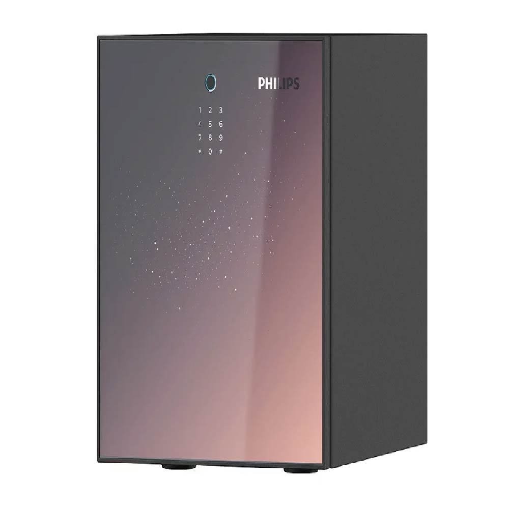 PHILIPS 飛利浦  智能 防火耐火 安全儲存 防火櫃 (指紋/密碼 /機械鑰匙) /台 SBX501-7C-銀河紫, , large