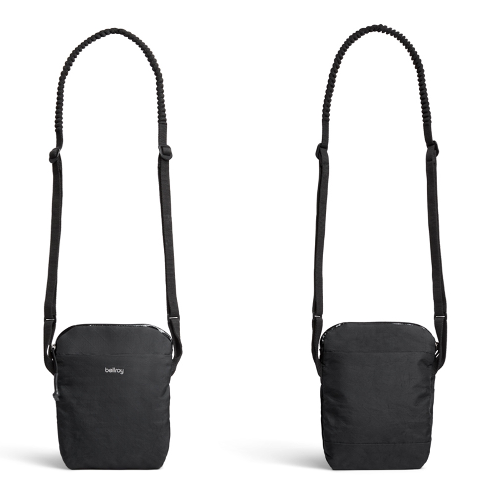 Bellroy 城市斜背包 彈力背帶 側背包 小包 收納隔層(黑色), , large