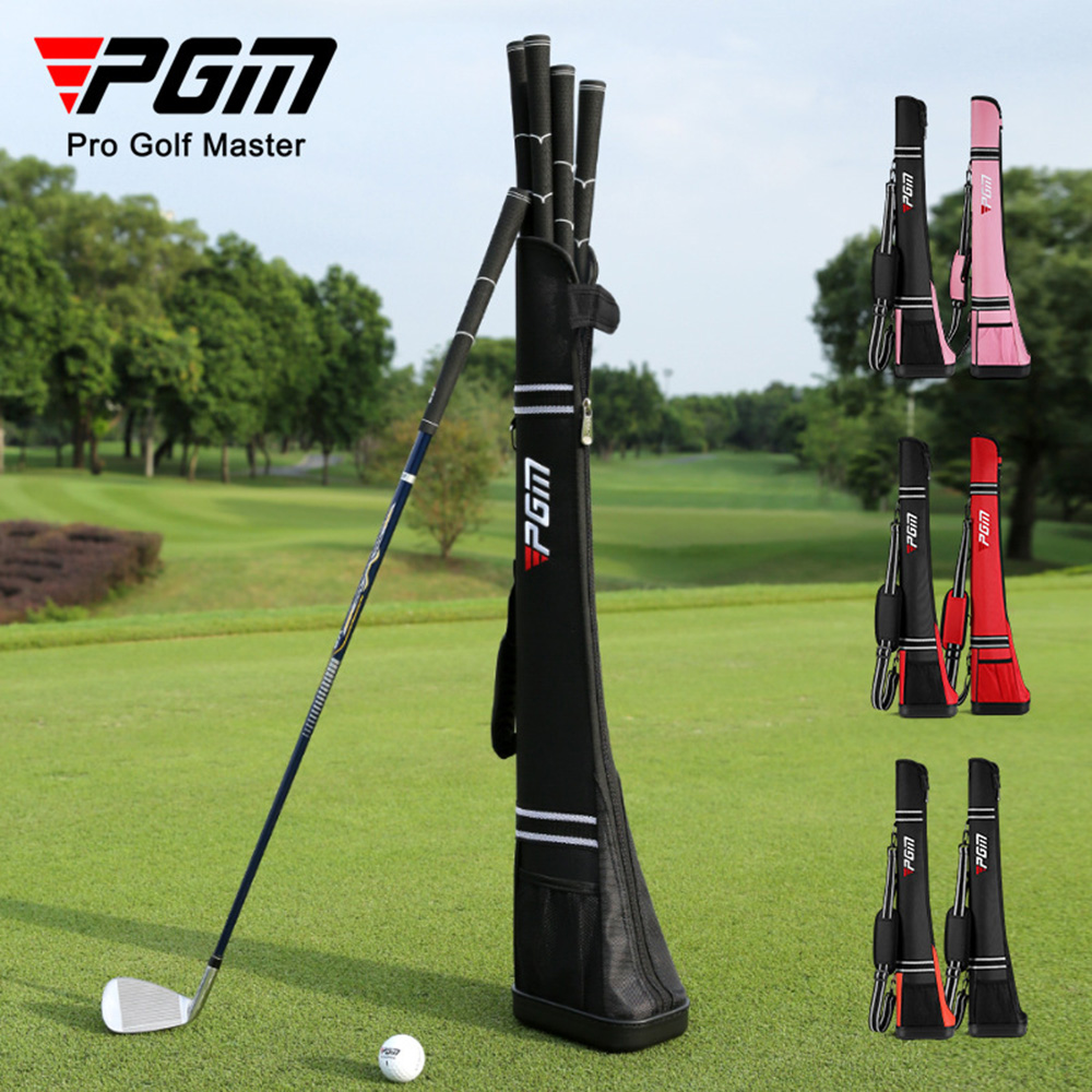 PGM GOLF 新款升級內層硬殼輕便高爾夫球桿包 裝5支桿, , large