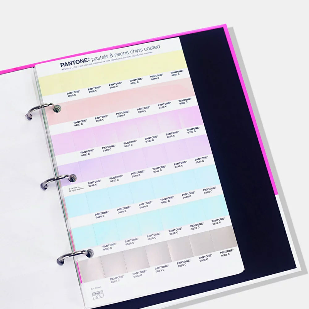 PANTONE粉彩色 & 霓虹色 色票-光面銅版紙 & 膠版紙 /套裝組 GB1504C, , large