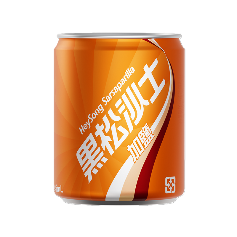 加鹽黑松沙士Can245ml, , large