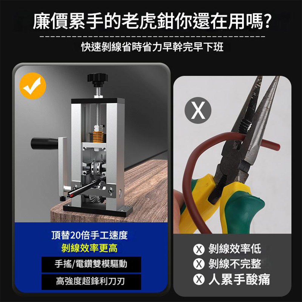 鋁款剝線機(1刀片加配件), , large