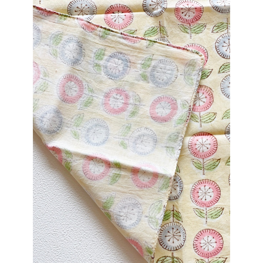 日本設計/印度製造 admi 全棉 方形 45x45 cm 手帕 手巾 (Morning 01), , large