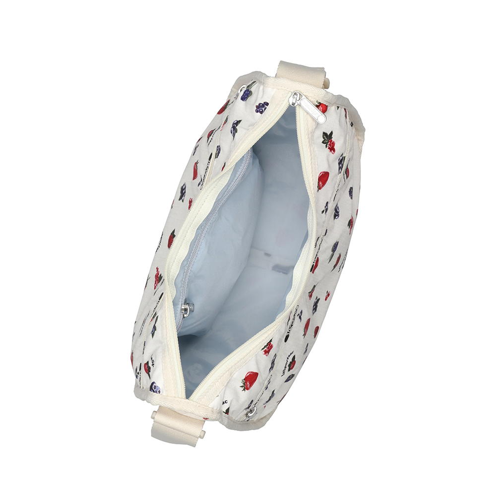 Lesportsac Classic Hobo 經典斜背包 側背包 旅用通勤包 送禮 禮物 推薦 女包(奶油莓果), , large