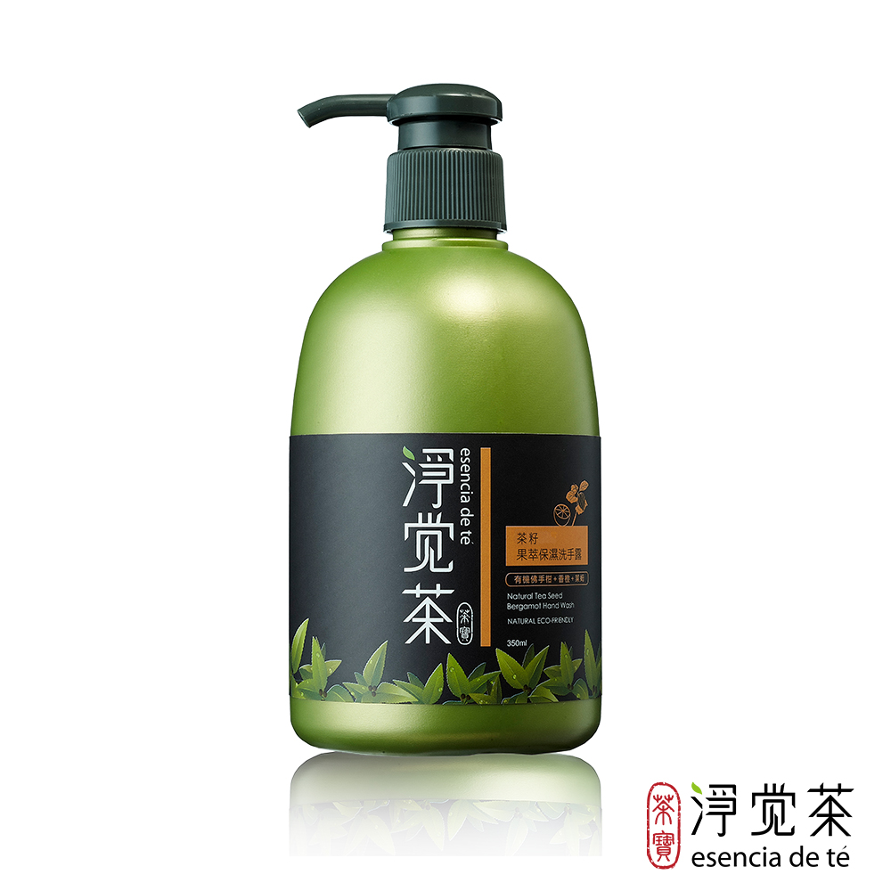 [茶寶]淨覺茶 茶籽果萃保濕洗手露 350ml, , large