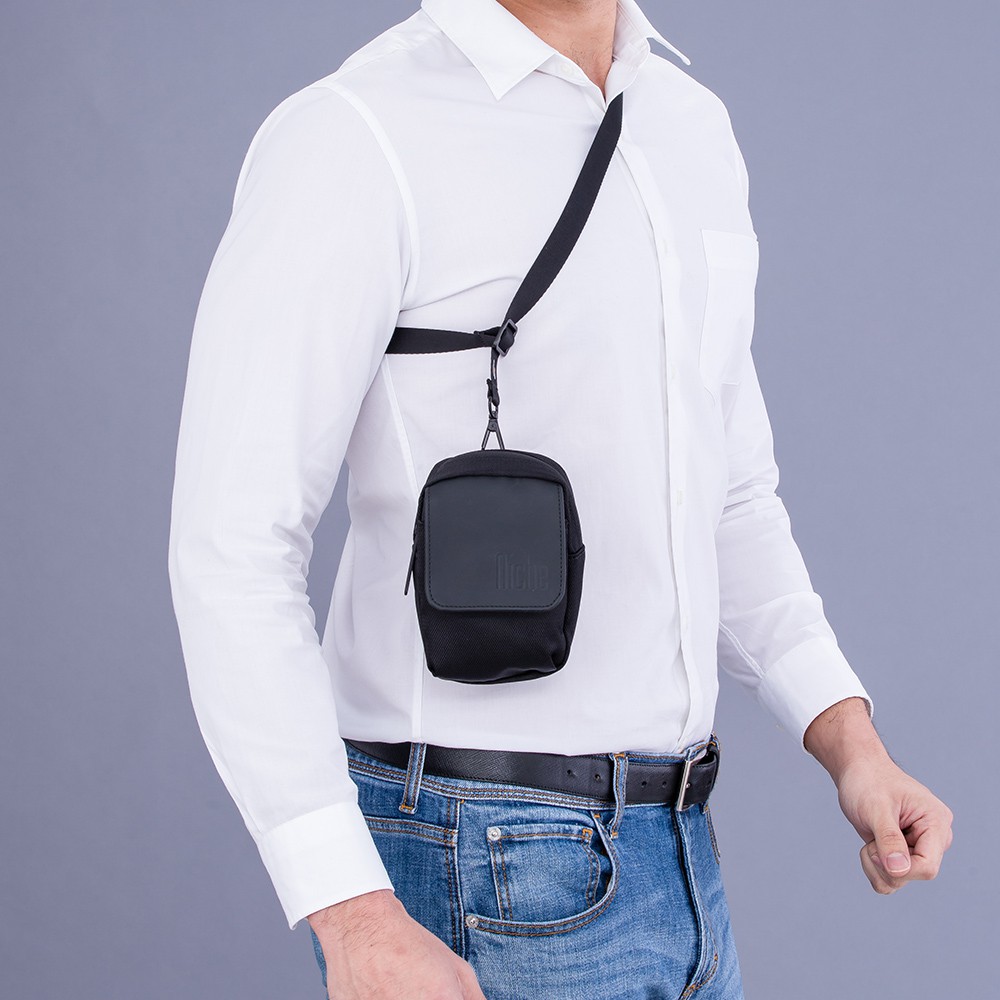 【Niche 樂奇】收納隨身包 機能小包 附一條頸掛繩/肩背帶 N-19809, , large