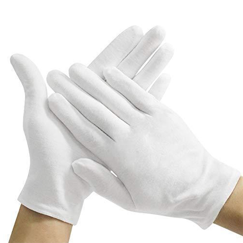 Cotton gloves, , large