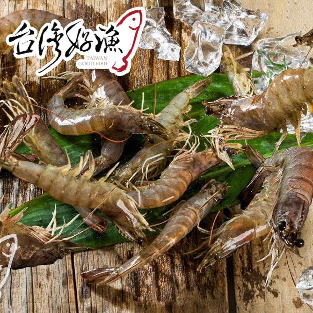 【台灣好漁】友善生態白蝦(大尾)15~18尾 300g/包, , large