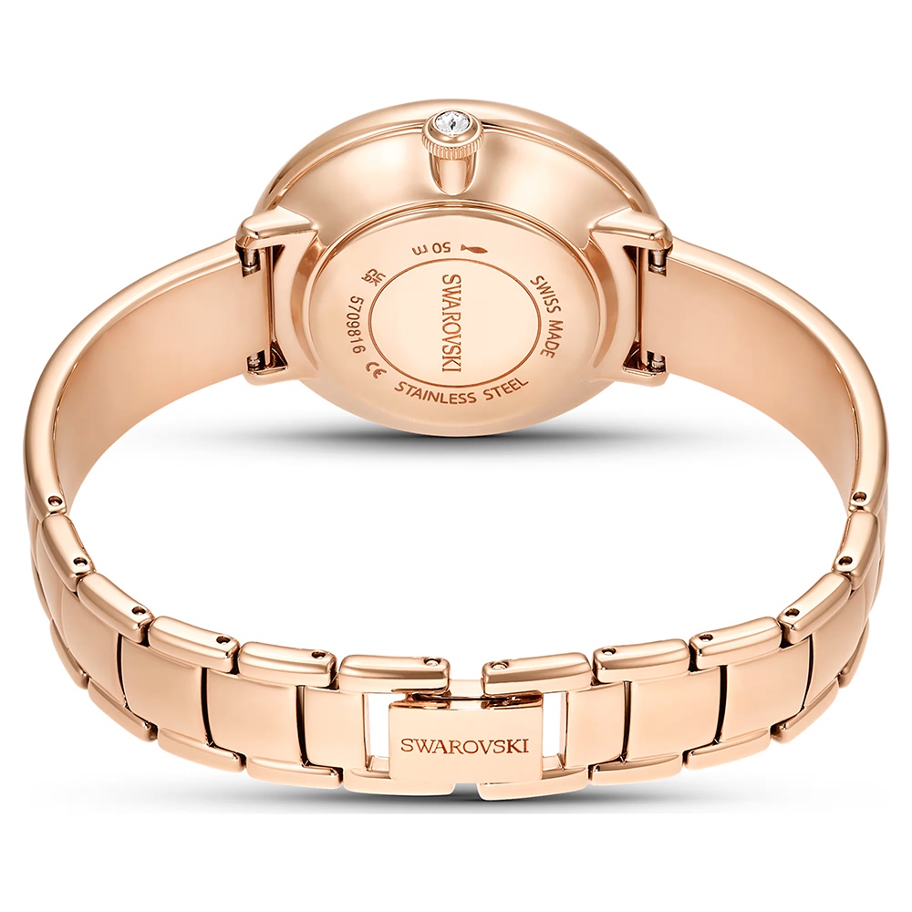 SWAROVSKI 施華洛世奇 Crystalline Bangle 璀璨水晶手鐲女錶 手錶-32mm 5689324, , large