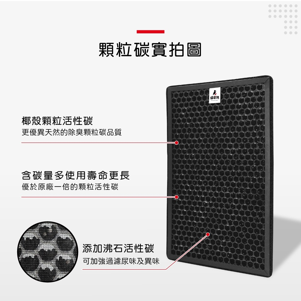 蟎著媽 適用 夏普 SHARP FU-G50T-W FU-H40T-W FZ-M50HFE FZ-M50DFE 空氣清淨機 濾網, , large