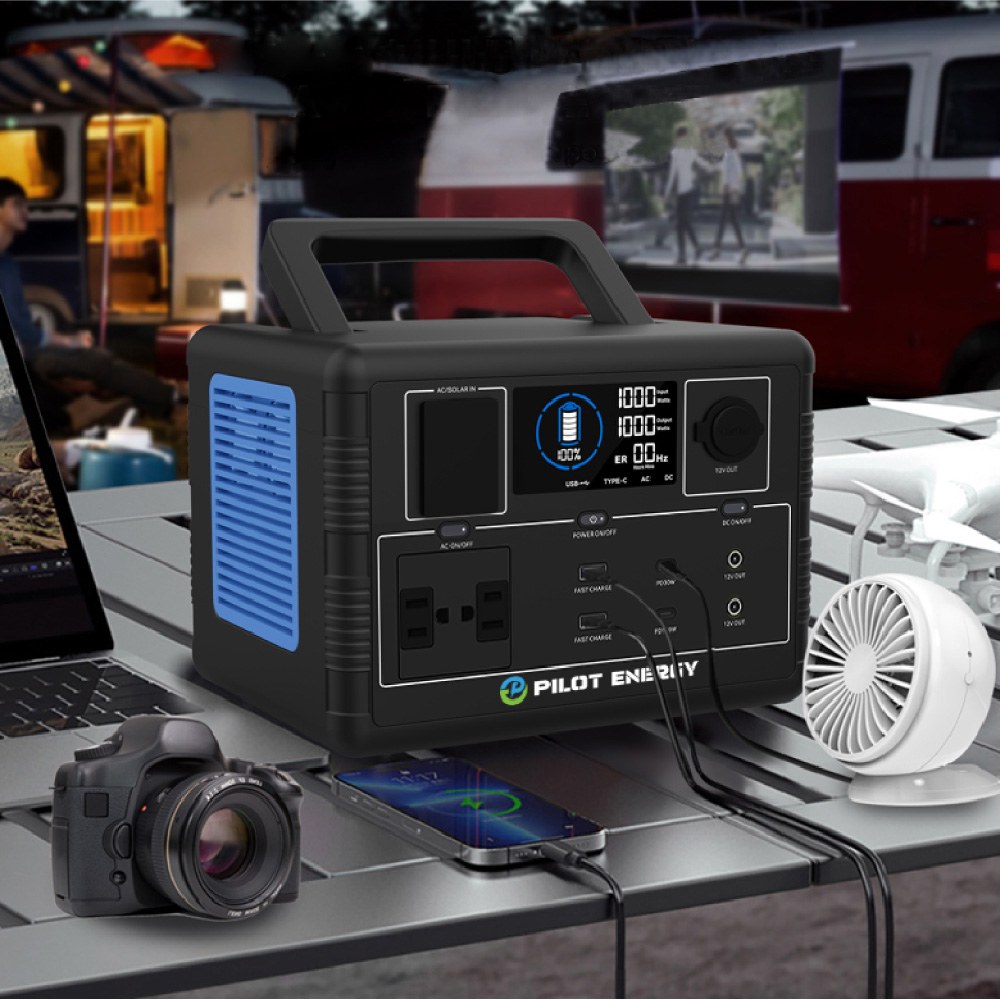 PILOT ENERGY-FP600A Portable Power Station (600W), , large