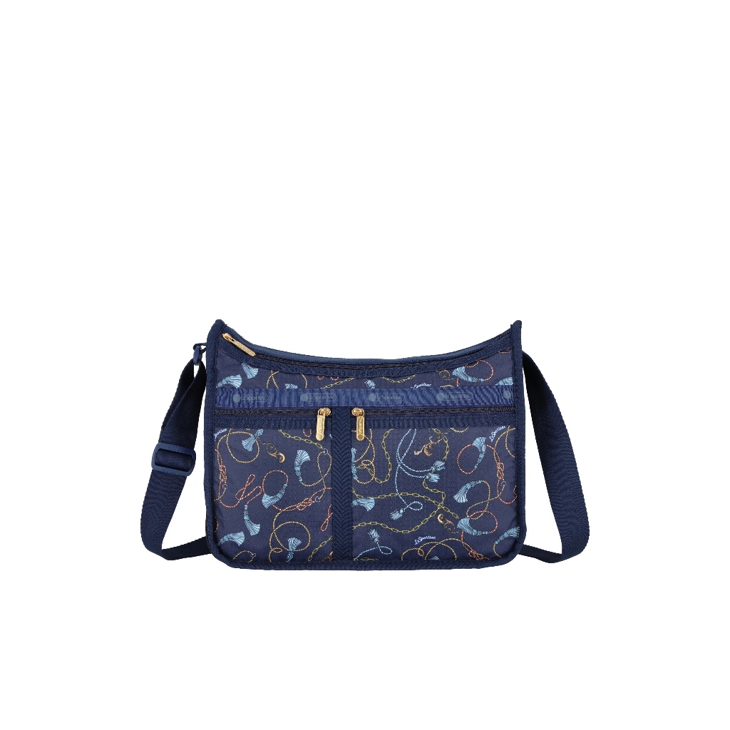 LeSportsac  DELUXE EVERYDAY BAG 奢華斜背包 -湛藍海鍊, , large