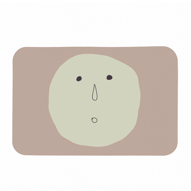【Monster】 Soft Diatomaceous Earth Absorbent Mat – Chill Out Series (58x38cm) – Zoning Pink