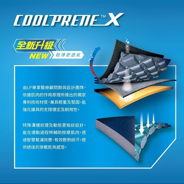 [秉宸] LP SUPPORT 分區加壓訓練踝護套 單入裝 FT15CA, , large