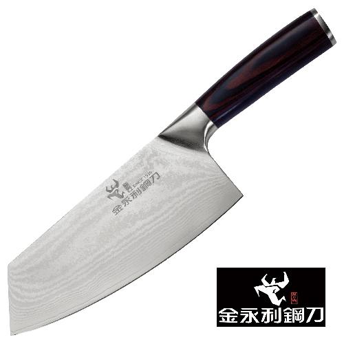 【金永利鋼刀】龍紋系列 蔬果料理尖切刀K1-2a