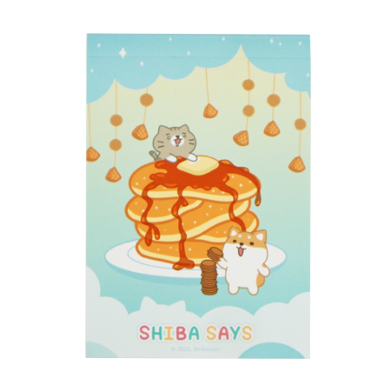 Memo Pad &ndash; Dessert Series &ndash; Blue, , large