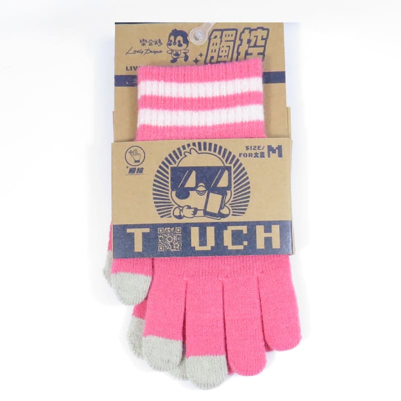 童樂企鵝保暖觸控手套, , large