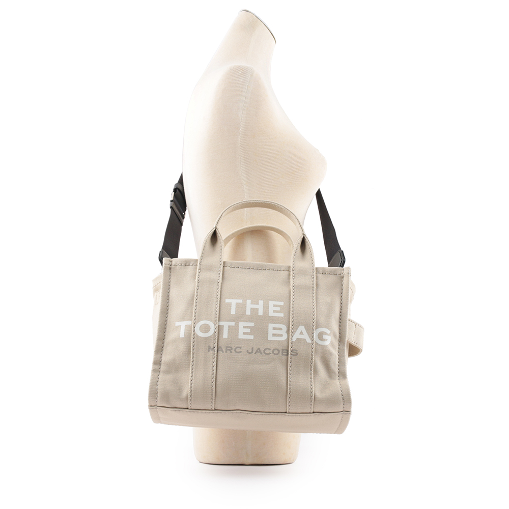 MARC JACOBS THE TRAVELER TOTE 二用小款托特包/米色, , large