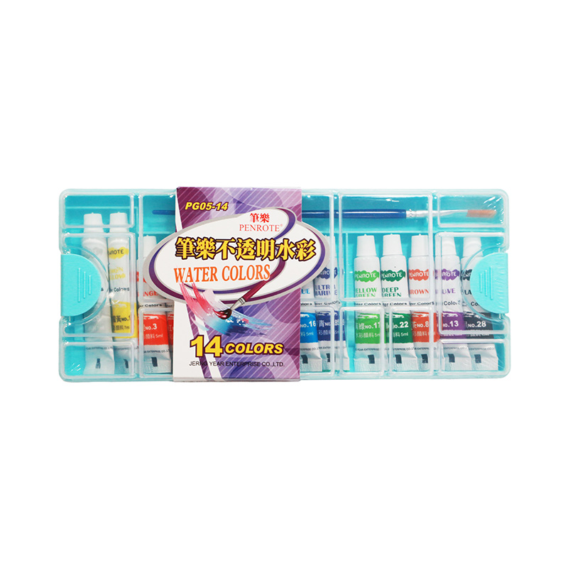 14-Color Opaque Watercolor Set &ndash; Blue , , large