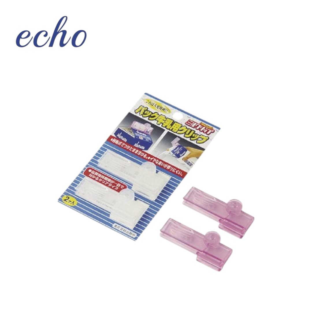 【HIYASU日安工坊】ECHO 盒裝牛奶封口夾, , large