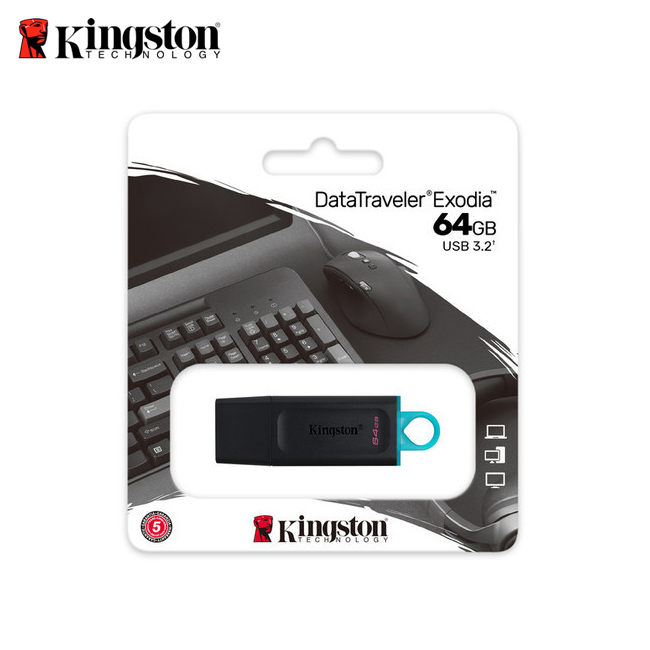 【Kingston】DTX 64G USB 3.2 Gen1 鑰匙圈 保護蓋 隨身碟, , large