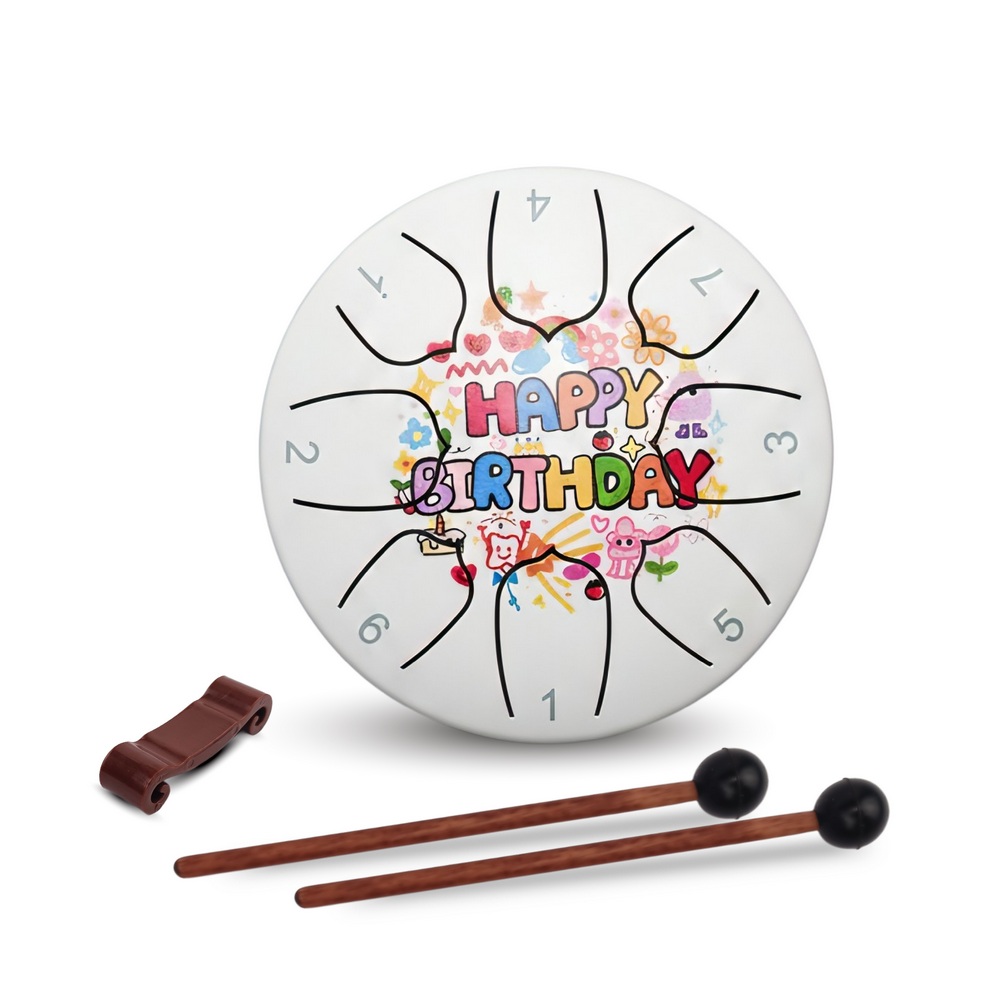 【限量禮品】KONIX 八音空靈鼓彩繪款  療癒樂器 生日禮物首選 初學者輕鬆上手 附收納袋