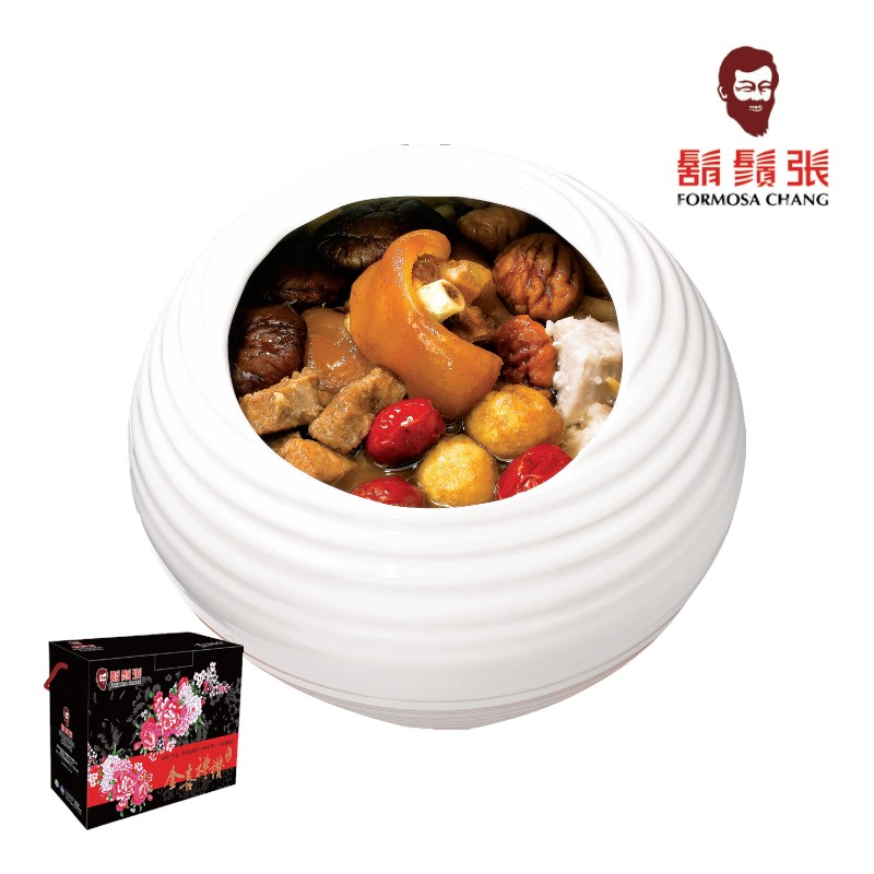 鬍鬚張極品佛跳牆禮盒1900g-得福, , large