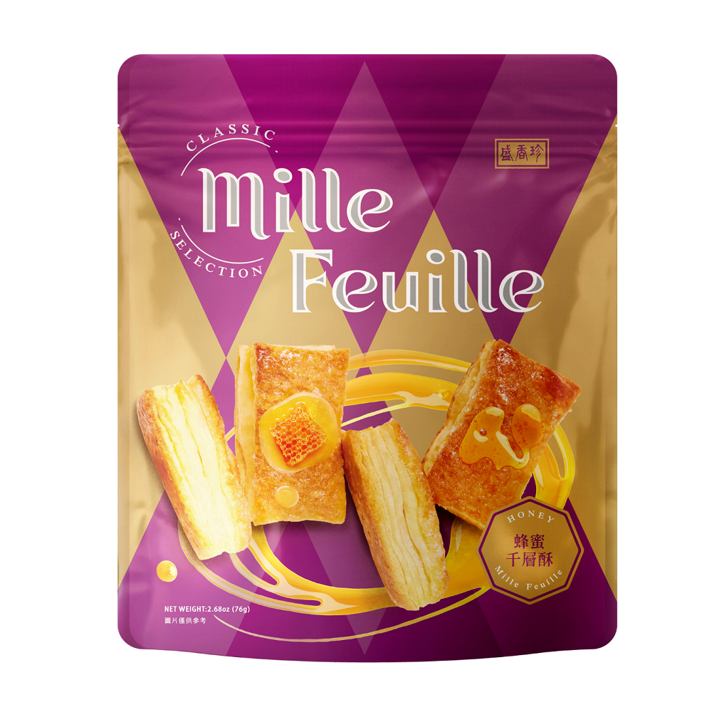 盛香珍蜂蜜千層酥76g