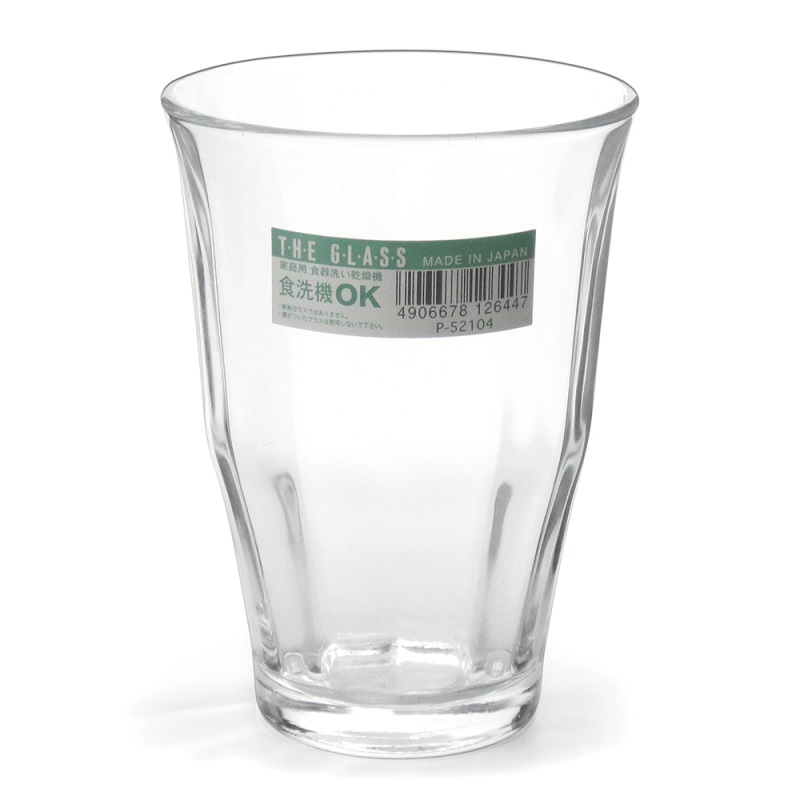 [豐名日本餐具] 4.0"十二角玻璃杯 / G04CU0-15