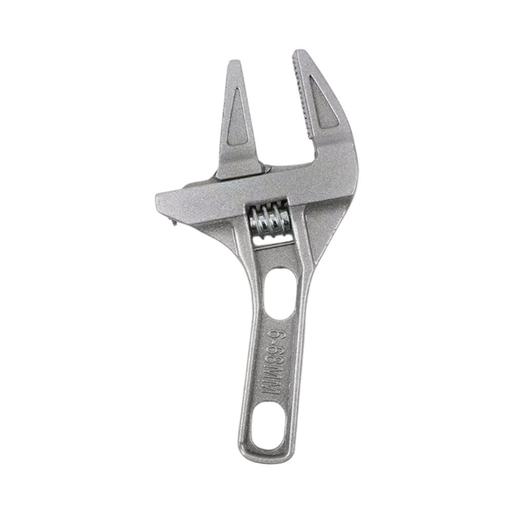 Aluminum Alloy Bathroom Wrench - Slanted Tooth Model, , large