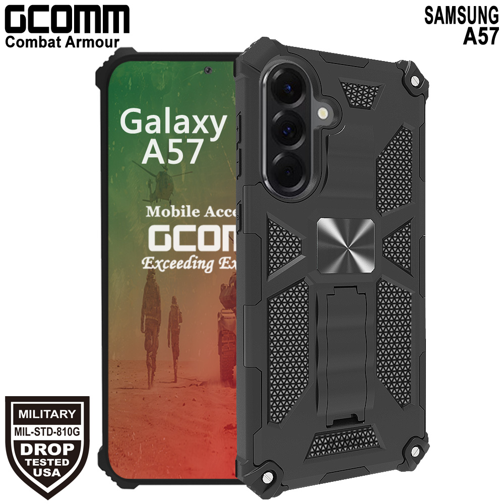 GCOMM 三星 A57 軍規戰鬥盔甲保護殼 Combat Armour 黑戰甲