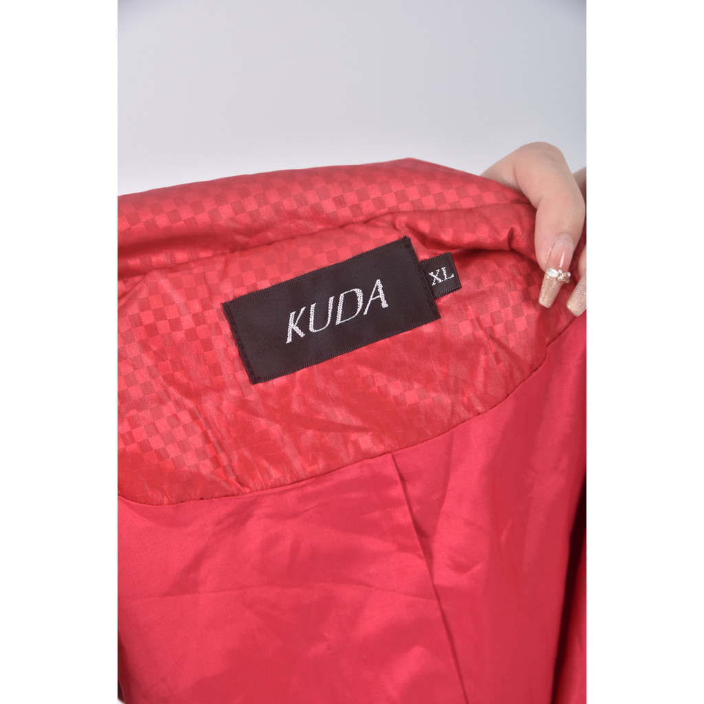 (L) kuda無袖紅色外套二手衣, , large