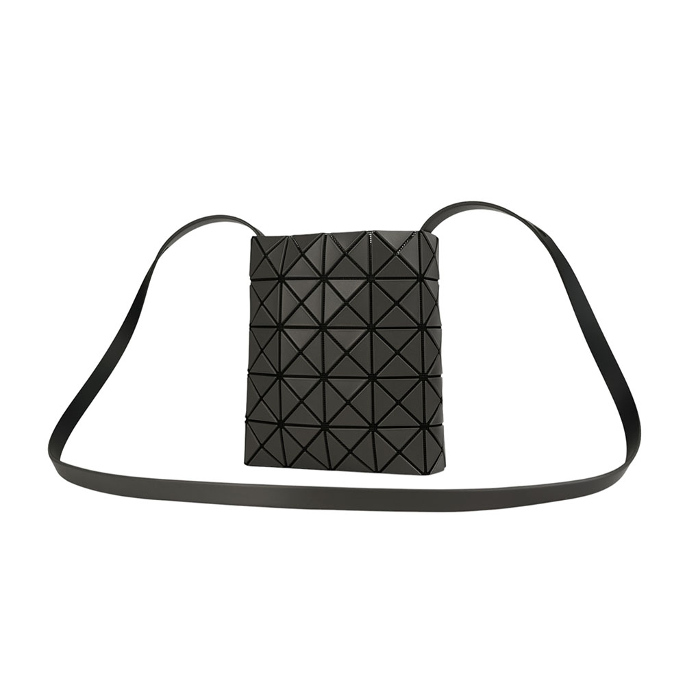 ISSEY MIYAKE BAO BAO Prism 5x4 霧面斜背包/炭灰色, , large