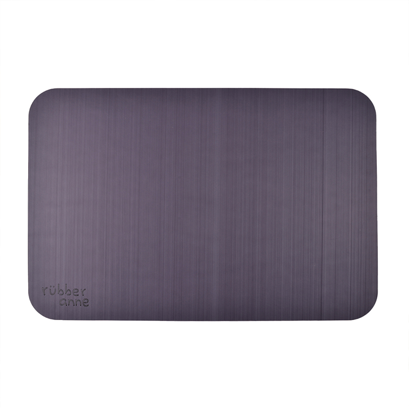 【Monster】 Soft Diatomaceous Earth Absorbent Mat – Silk Texture (60x40cm) – Blue Violet, , large