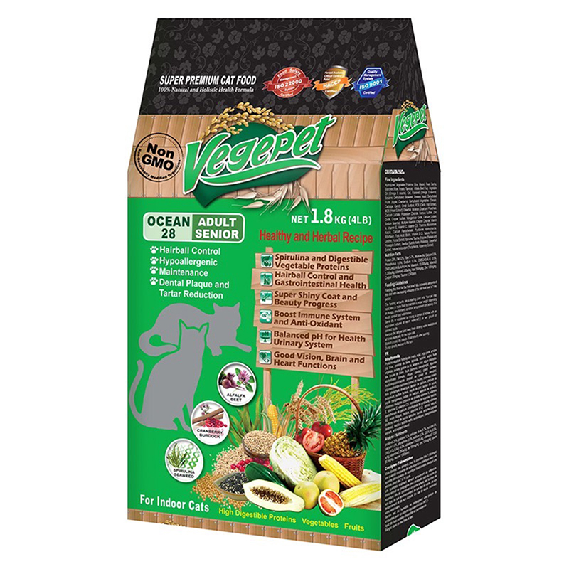 【VegePet 維吉】VP專業級素食貓糧1.8kg-化毛配方, , large