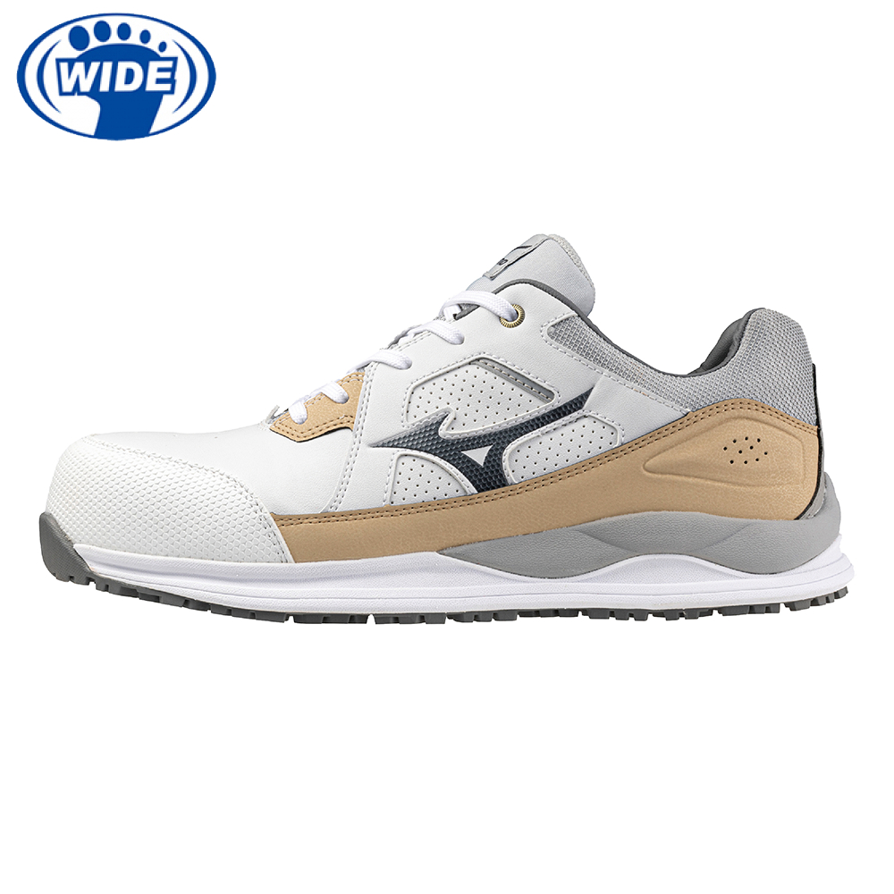 MIZUNO PRIME FIT HW Ⅱ 11L 防護鞋 白 3E楦 高級舒適 柔軟回彈 F1GA247101, , large