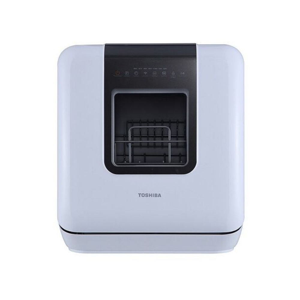 TOSHIBA 4-Cup No-Installation UVC Super Bowl Dishwasher DWS-34ATW, , large