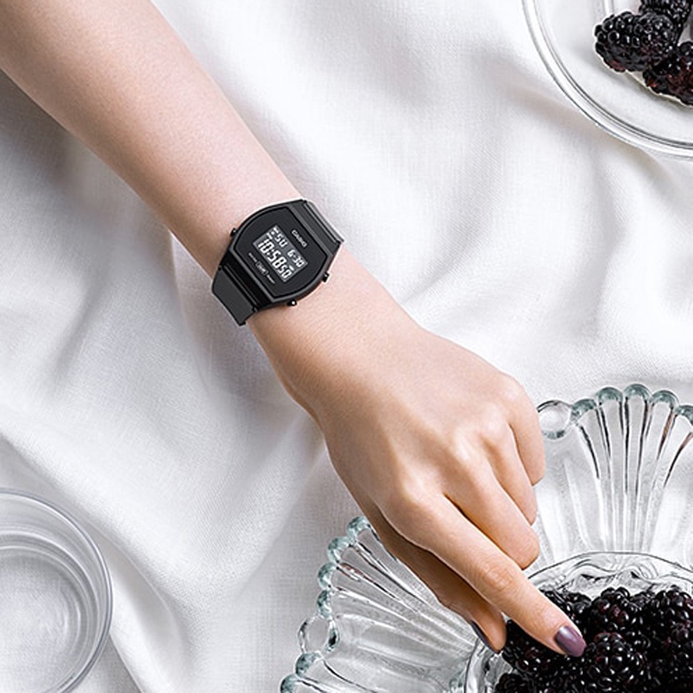 CASIO 卡西歐 運動休閒風復古電子錶 LW-204-1B, , large