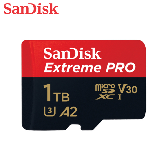 【SanDisk】 Extreme PRO 1TB UHS-I U3 A2 V30 microSDXC 記憶卡